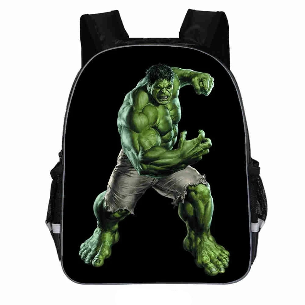 Zaino “Hulk” per bambini in nylon poliestere. Impermeabile, spazioso, colori a scelta. Perfetto per scuola, viaggi e tempo libero.