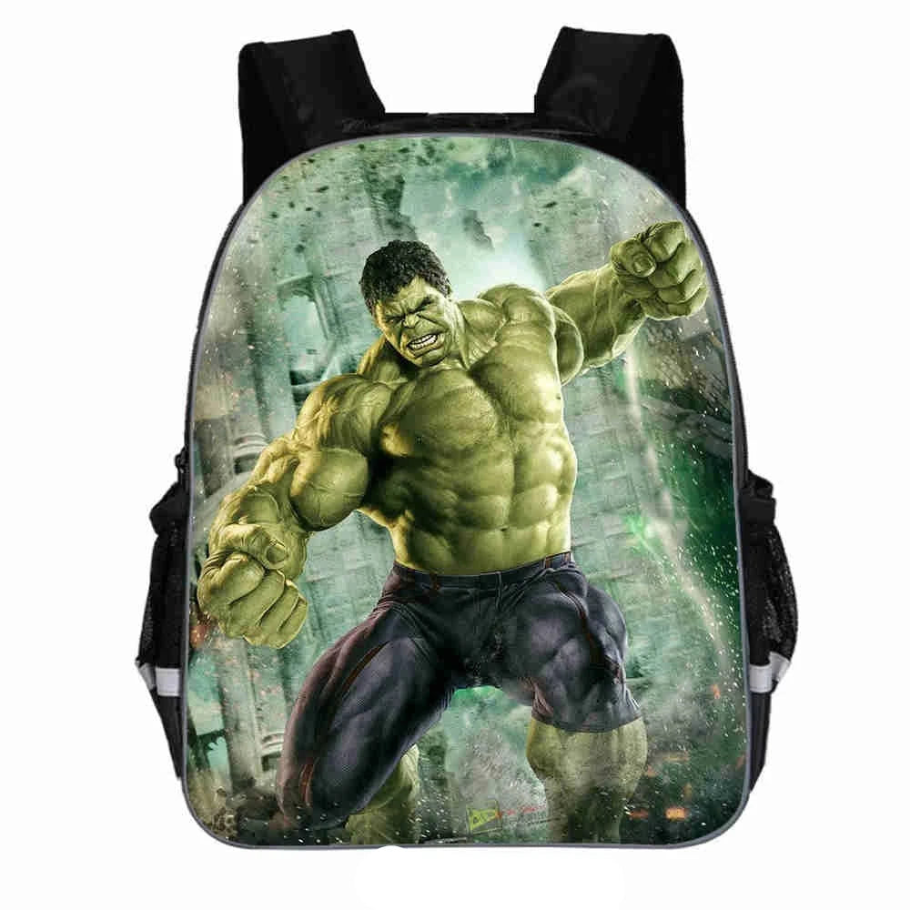 Zaino “Hulk” per bambini in nylon poliestere. Impermeabile, spazioso, colori a scelta. Perfetto per scuola, viaggi e tempo libero.