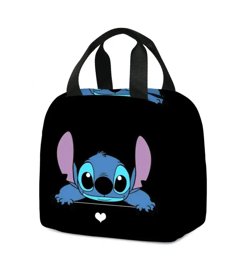 Borsa termica isolante porta vivande per bambini con immagini cartoni animati. Figure e colori a scelta.