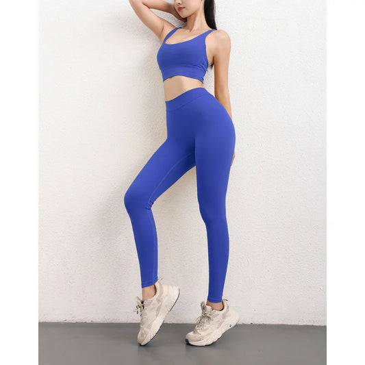 Pantaloni leggins elasticizzati, sportivi/casual a vita alta da donna. Quattro misure e 10 colori disponibili.