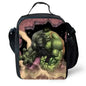 Borsa “Hulk” per bambini in nylon poliestere. Impermeabile, spaziosa, immagini a scelta. Perfetto per scuola, viaggi e tempo libero.