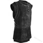 Gilet medievale in pelle poliestere, costume gotico, da vichingo, pirata. Ideale per carnevale e cosplay.