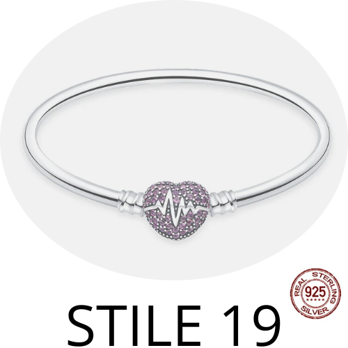 Bracciale in argento 925  per una ampia scelta. Per uomo e donna misura da 17 a 20 cm. Diversi colori e stili.