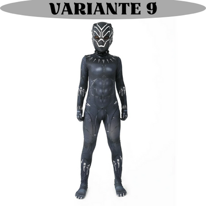 Costume per carnevale uomo ragno. L’abito di uno dei super eroi più amati dai bambini nelle sue diverse versioni e colori.